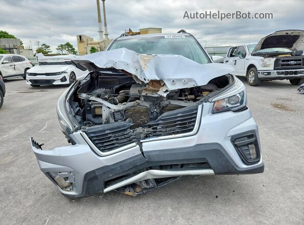 JF2SKAXCXLH448519 2020 SUBARU FORESTER Silver Вид спереду