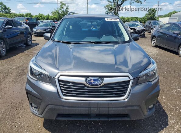 JF2SKEFC1MH584211 2021 SUBARU FORESTER Charcoal Դիմացի տեսք