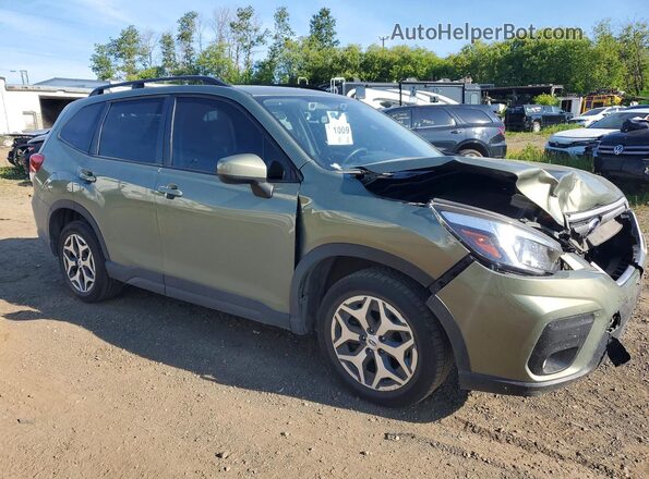 JF2SKEFC7LH552314 2020 SUBARU FORESTER Green Przód prawy