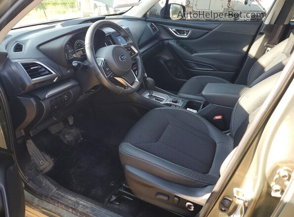 JF2SKEFC7LH552314 2020 SUBARU FORESTER Green Widok wnętrza z przodu
