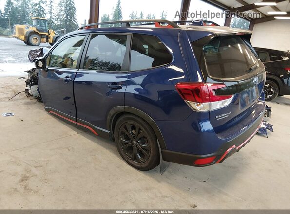 JF2SKEHC5PH447466 2023 SUBARU FORESTER Blue Tył lewy