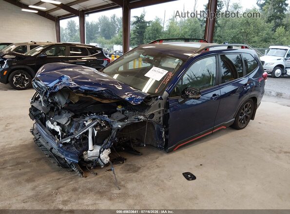 JF2SKEHC5PH447466 2023 SUBARU FORESTER Blue Przód lewy