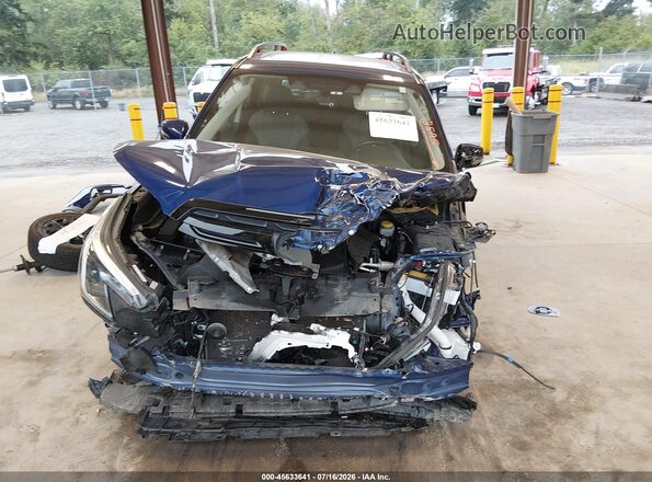 JF2SKEHC5PH447466 2023 SUBARU FORESTER Blue Widok zestawu wskaźników
