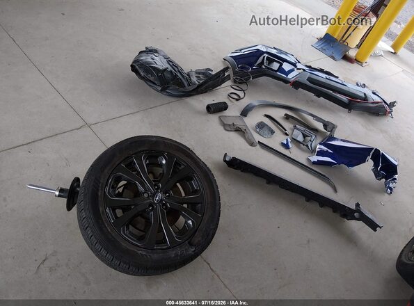 JF2SKEHC5PH447466 2023 SUBARU FORESTER Blue Widok deski rozdzielczej