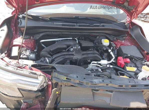 JF2SLDAC4SH523804 2025 SUBARU FORESTER Red Rear view