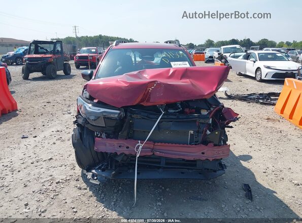 JF2SLDAC4SH523804 2025 SUBARU FORESTER Red Rear interior view