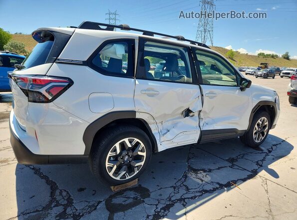 JF2SLDAC5SH441855 2025 SUBARU FORESTER White Հետևի աջ