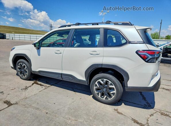 JF2SLDAC5SH441855 2025 SUBARU FORESTER White Հետևի ձախ