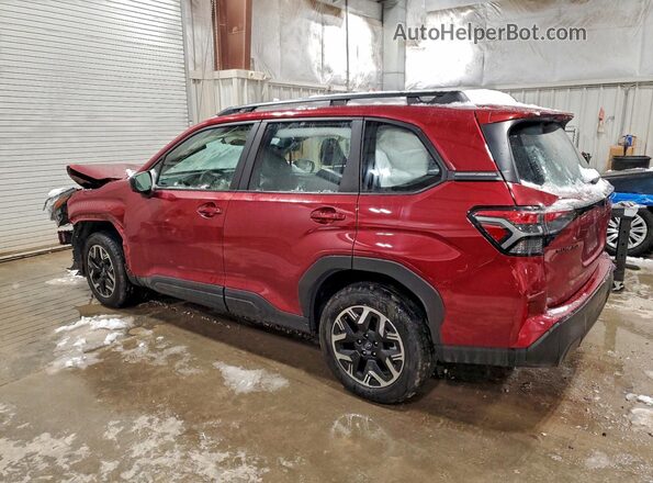 JF2SLDAC6SH566928 2025 SUBARU FORESTER Red უკანა მარცხენა