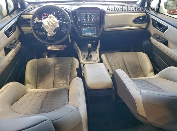 JF2SLDAC6SH566928 2025 SUBARU FORESTER Red წინა პანელის ხედი