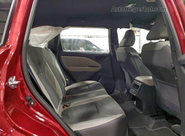 JF2SLDAC6SH566928 2025 SUBARU FORESTER Red უკანა სალონის ხედი