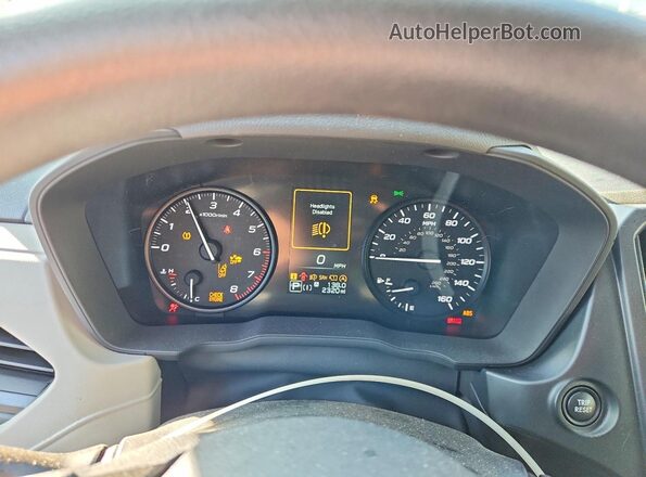 JF2SLDAC7SH606093 2025 SUBARU FORESTER Gray Widok zestawu wskaźników