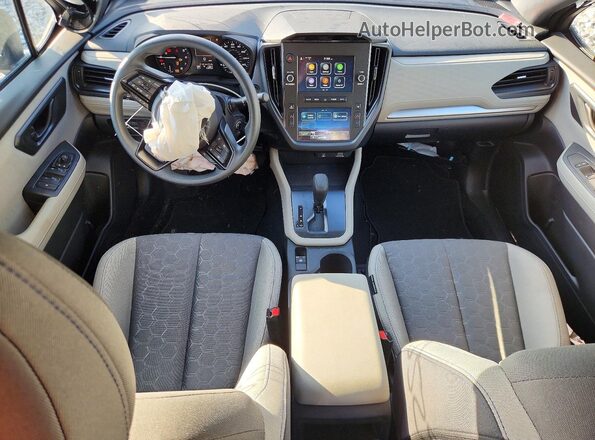 JF2SLDAC7SH606093 2025 SUBARU FORESTER Gray Widok deski rozdzielczej