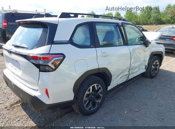JF2SLDAC8SH510070 2025 SUBARU FORESTER White Tył prawy