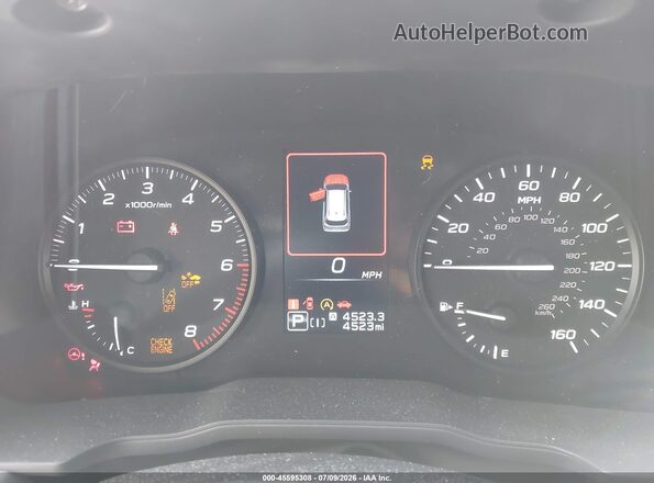 JF2SLDAC8SH510070 2025 SUBARU FORESTER White Widok tylnych siedzeń