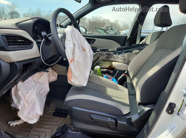 JF2SLDAC9SH525368 2025 SUBARU FORESTER White Widok wnętrza z przodu