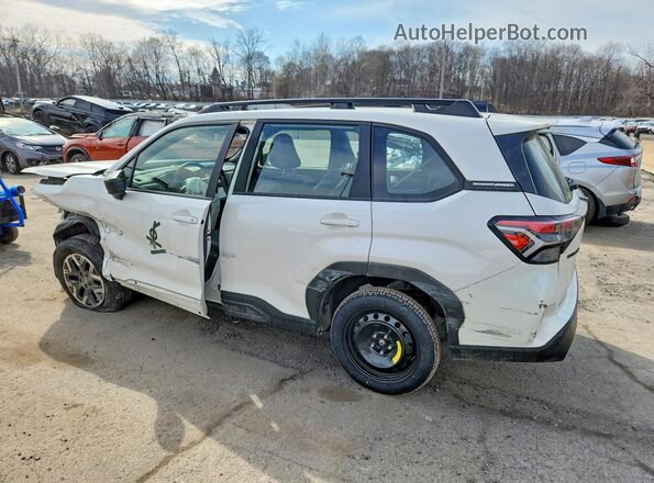 JF2SLDAC9SH525368 2025 SUBARU FORESTER White Tył lewy