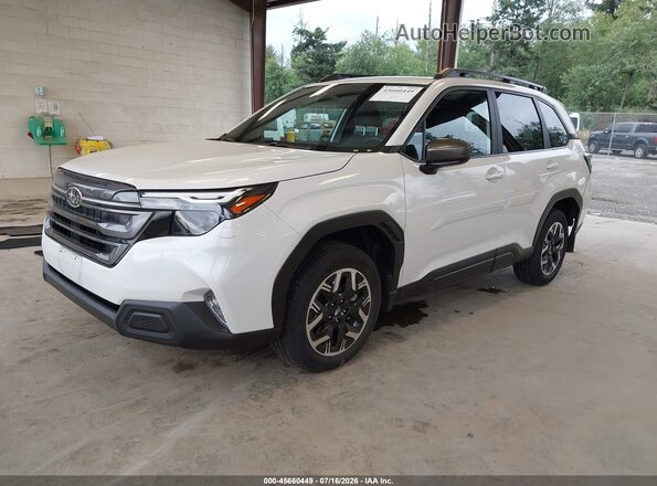 JF2SLDBC2SH523430 2025 SUBARU FORESTER Белый Передняя левая четверть