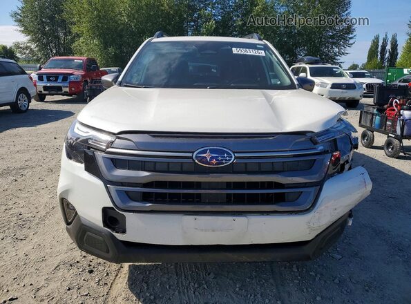 JF2SLDBC2SH618568 2025 SUBARU FORESTER White Front view