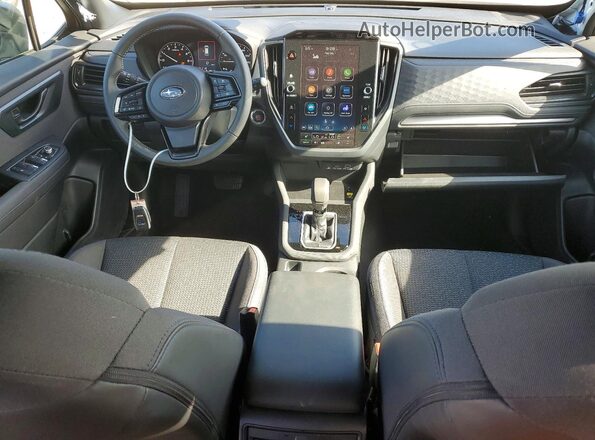 JF2SLDBC2SH618568 2025 SUBARU FORESTER White Dashboard view