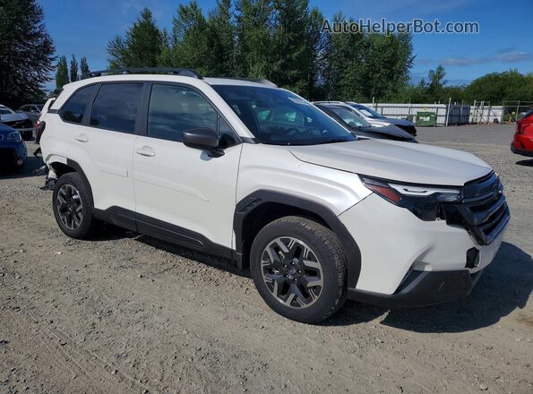 JF2SLDBC2SH618568 2025 SUBARU FORESTER White Front right