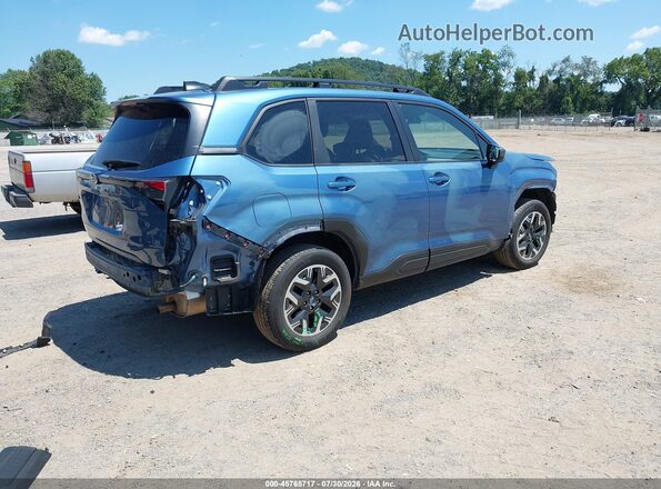 JF2SLDBC4SH548927 2025 SUBARU FORESTER Blue Rear right