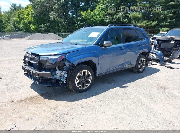 JF2SLDBC4SH548927 2025 SUBARU FORESTER Blue Front left