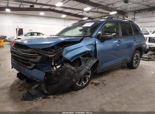 JF2SLDBC6SH442477 2025 SUBARU FORESTER Blue Передня ліва чверть