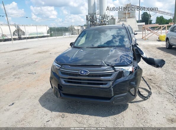 JF2SLDDC0SH446652 2025 SUBARU FORESTER Black Սարքավորումների վահանակի տեսք