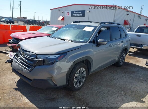 JF2SLDDC2SH551838 2025 SUBARU FORESTER Серый Передняя левая четверть