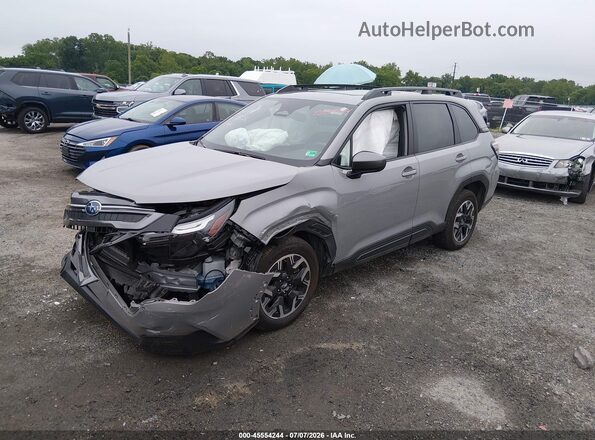 JF2SLDDC2SH597539 2025 SUBARU FORESTER Серый Передняя левая четверть