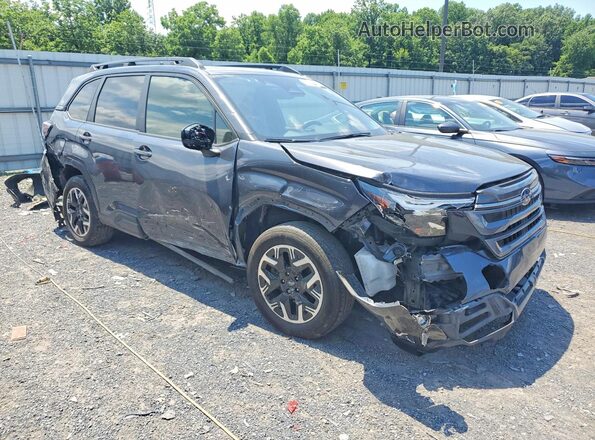 JF2SLDDC4SH478214 2025 SUBARU FORESTER Black Front right