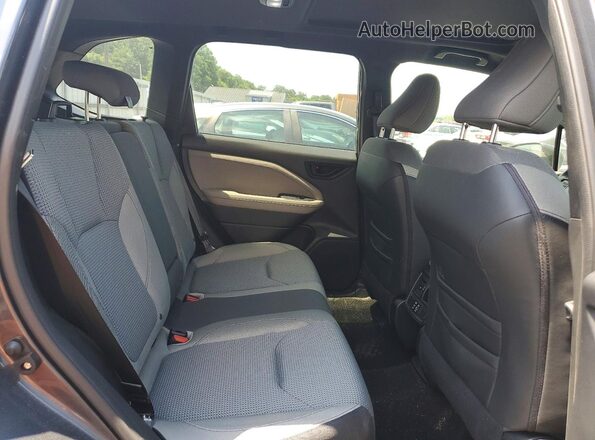 JF2SLDDC4SH478214 2025 SUBARU FORESTER Black Rear interior view