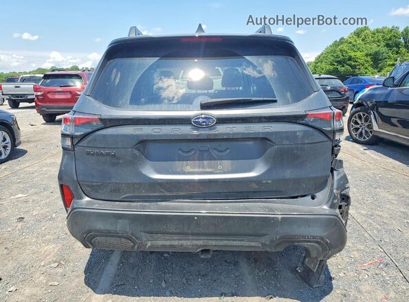 JF2SLDDC4SH478214 2025 SUBARU FORESTER Black Rear view