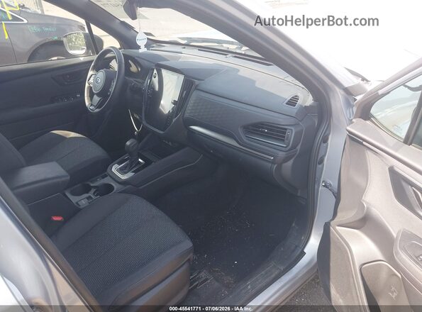 JF2SLDDC4SH498656 2025 SUBARU FORESTER Silver Front interior view
