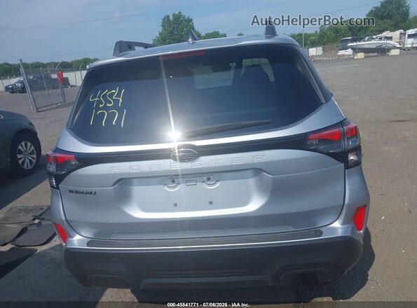 JF2SLDDC4SH498656 2025 SUBARU FORESTER Silver 