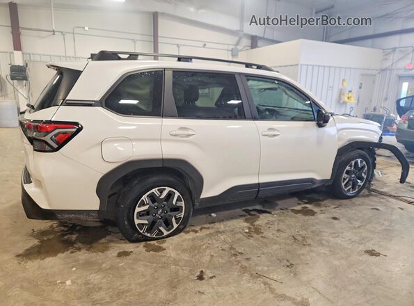 JF2SLDDC4SH520980 2025 SUBARU FORESTER White Rear right