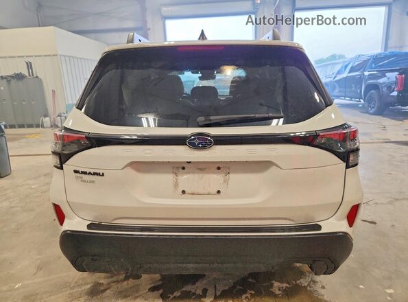 JF2SLDDC4SH520980 2025 SUBARU FORESTER White Rear view