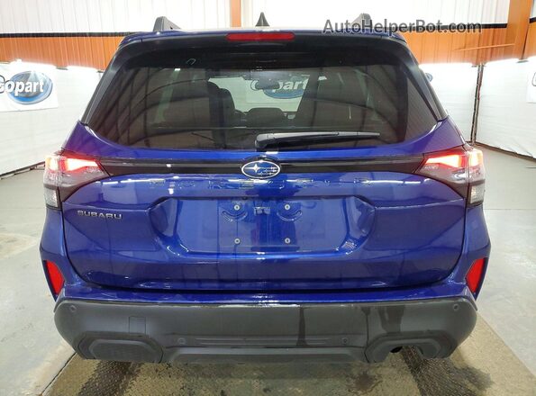 JF2SLDDC4TH460488 2026 SUBARU FORESTER Blue Vista trasera