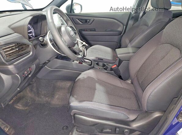 JF2SLDDC4TH460488 2026 SUBARU FORESTER Blue Vista interior delantera