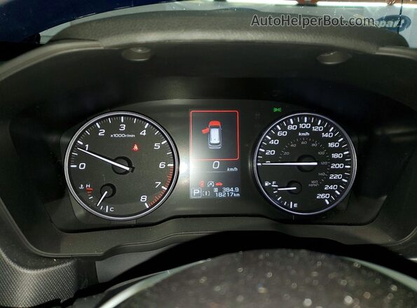 JF2SLDDC4TH460488 2026 SUBARU FORESTER Blue Vista del cuadro de instrumentos