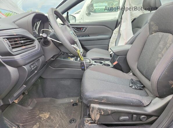 JF2SLDDC5SH408530 2025 SUBARU FORESTER Gray Widok wnętrza z przodu