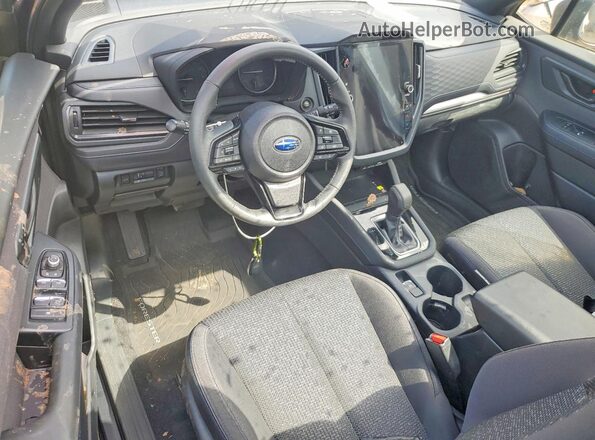 JF2SLDDC5SH408530 2025 SUBARU FORESTER Gray Widok deski rozdzielczej