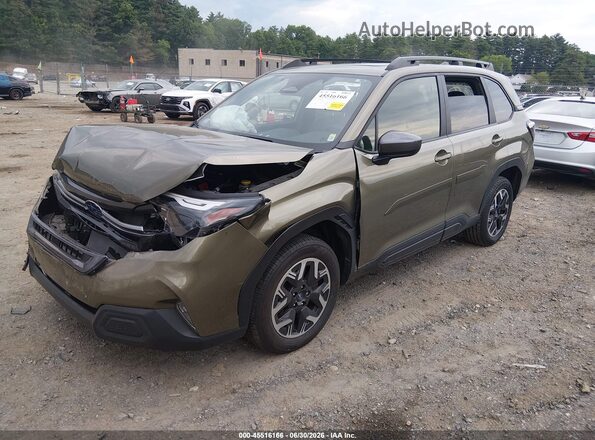 JF2SLDDC5SH415302 2025 SUBARU FORESTER Green Передня ліва чверть