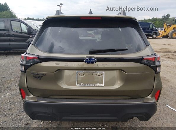 JF2SLDDC5SH415302 2025 SUBARU FORESTER Green 