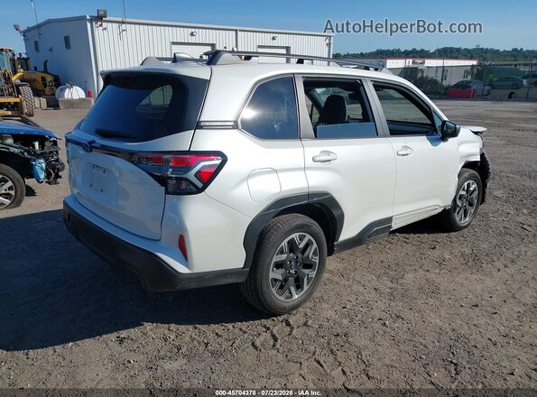 JF2SLDDC5SH478139 2025 SUBARU FORESTER Белый Задняя правая четверть