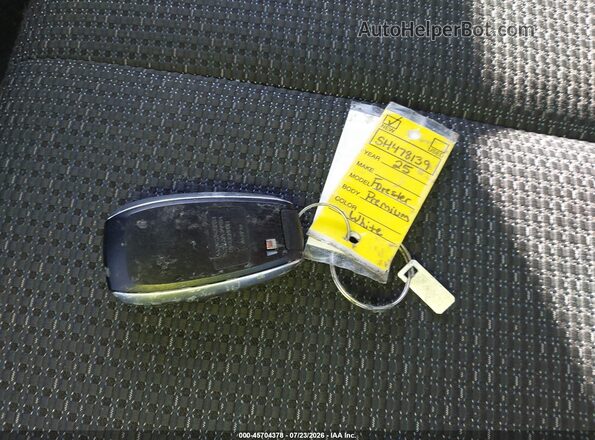 JF2SLDDC5SH478139 2025 SUBARU FORESTER Белый Вид панели приборов
