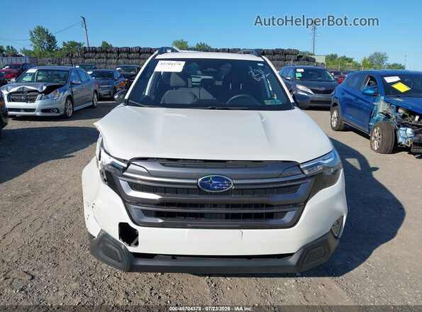 JF2SLDDC5SH478139 2025 SUBARU FORESTER Белый Вид щитка приборов