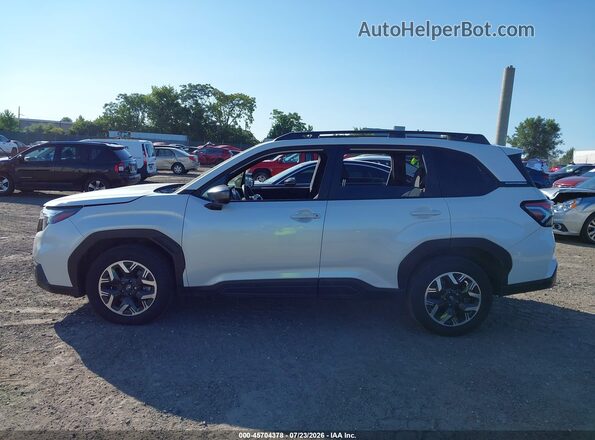 JF2SLDDC5SH478139 2025 SUBARU FORESTER Белый Панорамный вид салона 360°