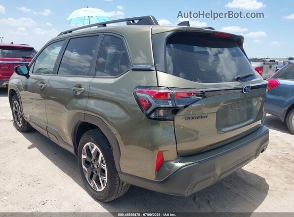 JF2SLDDC5SH612079 2025 SUBARU FORESTER Green Rear left